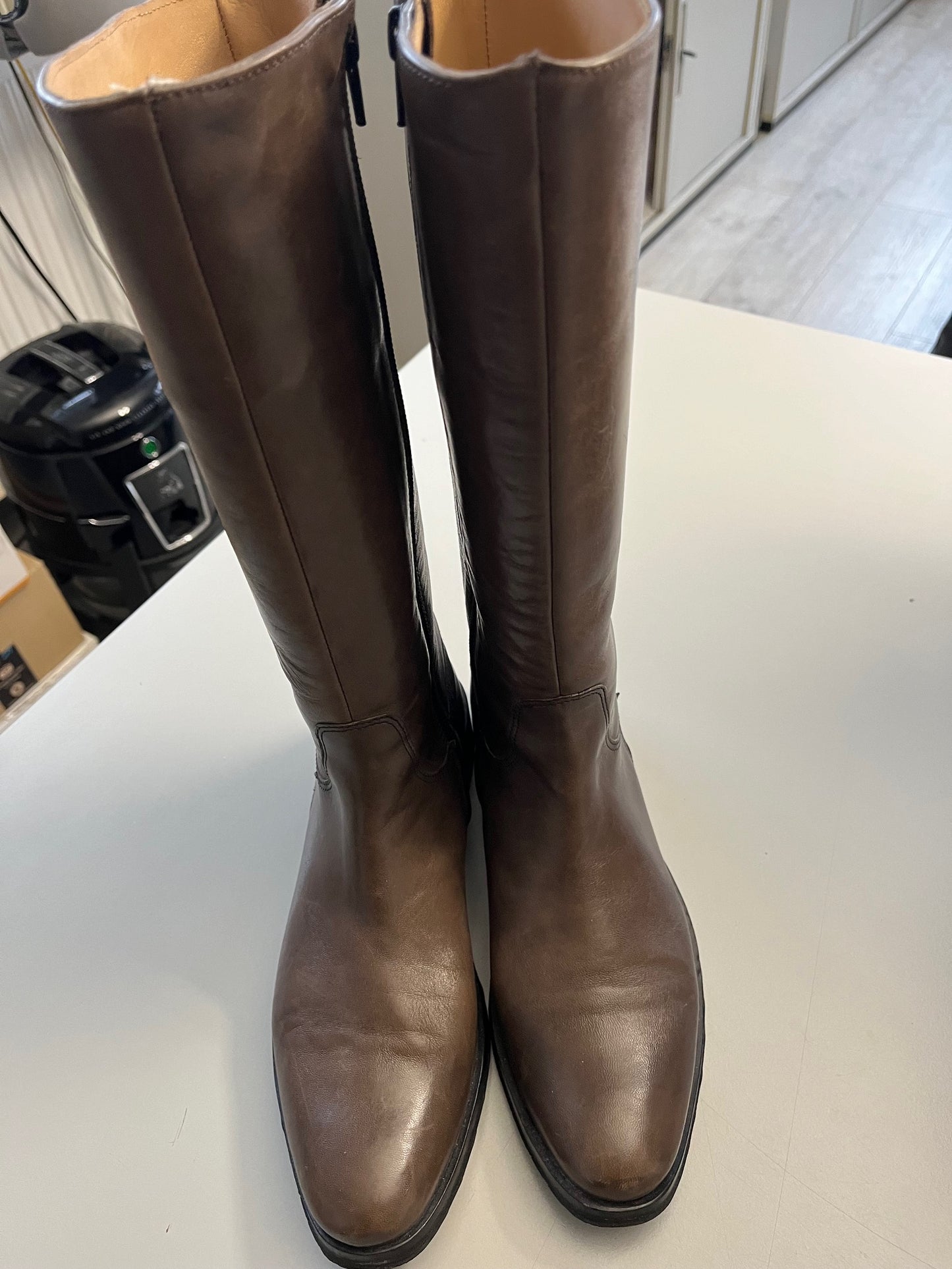 Brown boots