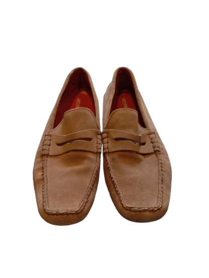 Brown moccasins