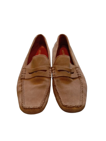 Brown moccasins