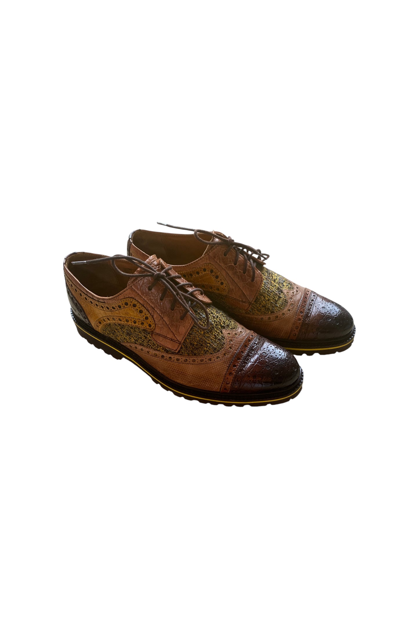 Henry 7 Croco Brown - Derby