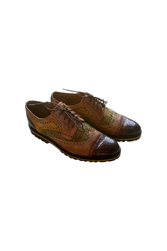 Henry 7 Croco Brown - Derby