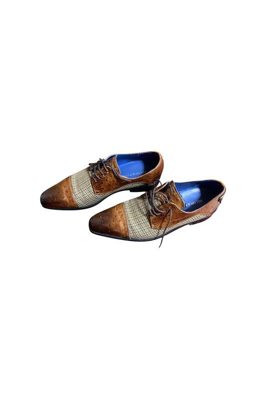 Derbies homme marron