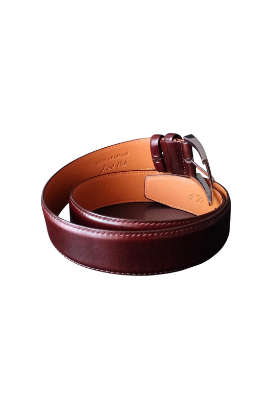 Ceinture homme modèle Larry 1 couleur Crust marron foncé taille 90