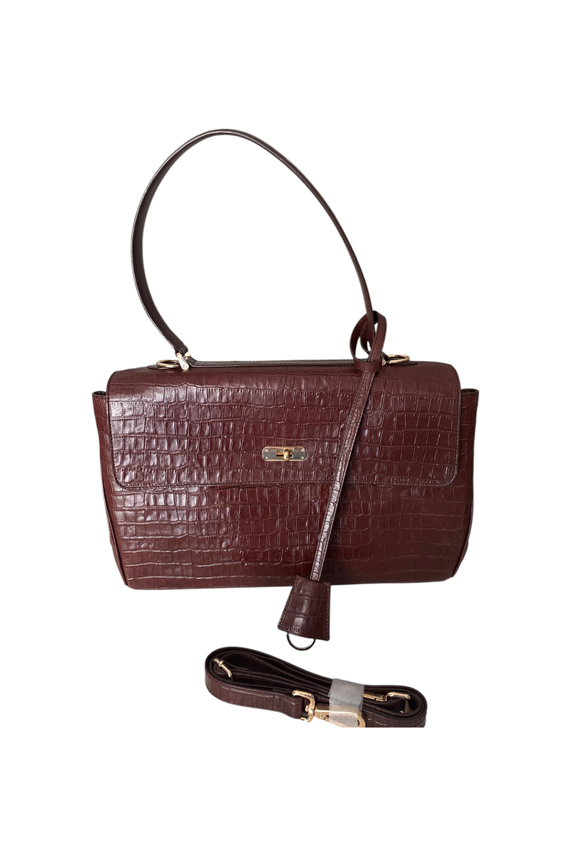 Sac Matera cuir marron