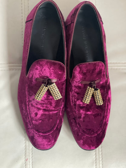 Mocassins violet
