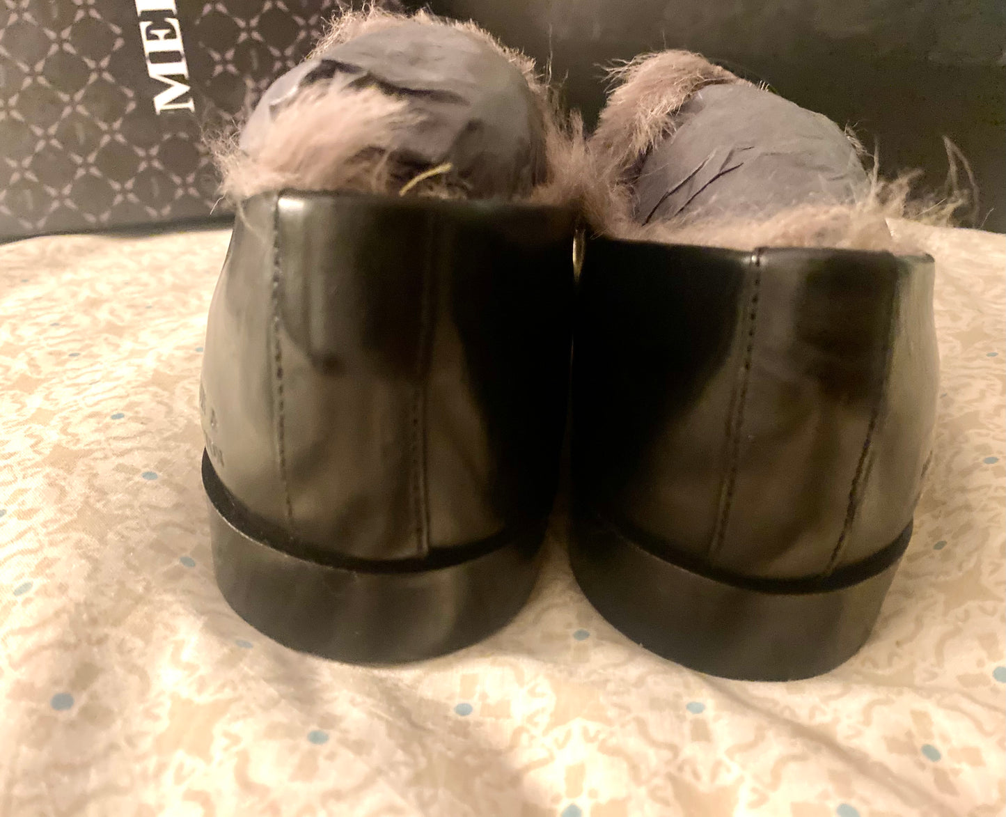 Black moccasins