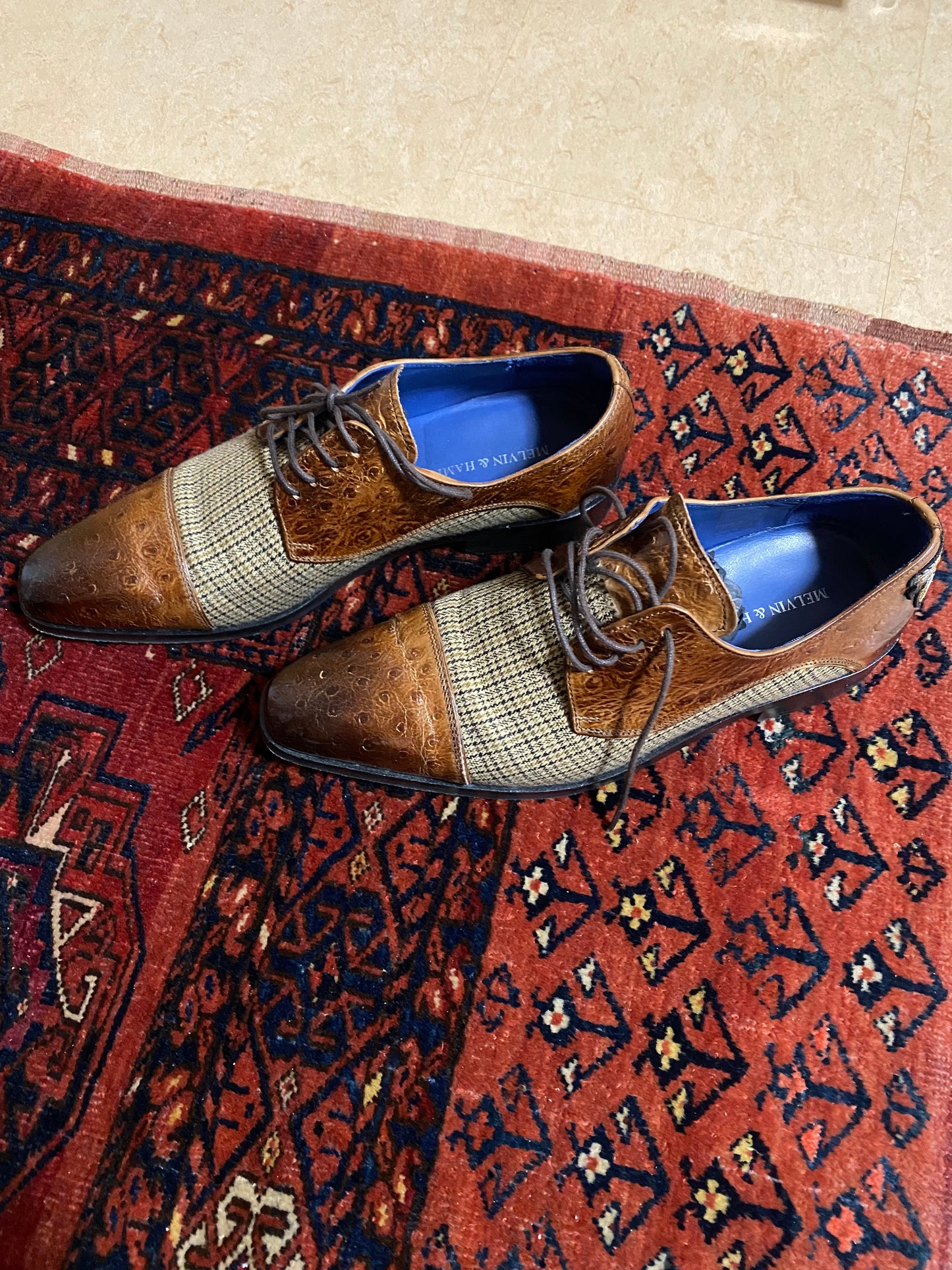 Herren Derbies Braun