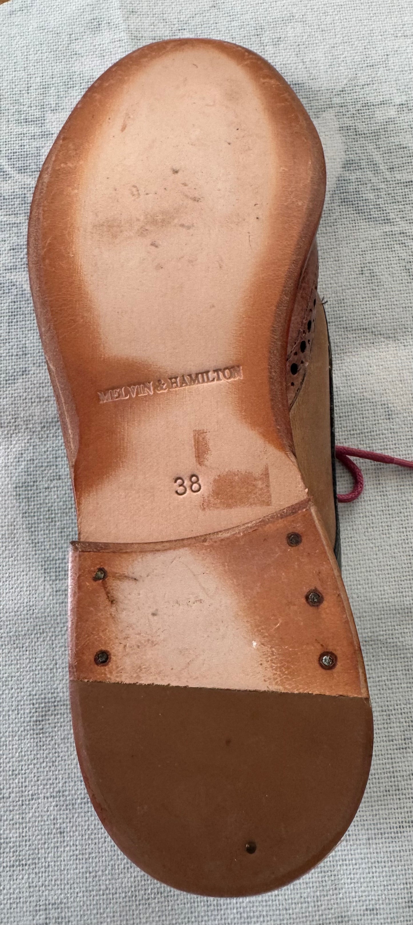 Ungetragene Derby Schuhe Gr. 38