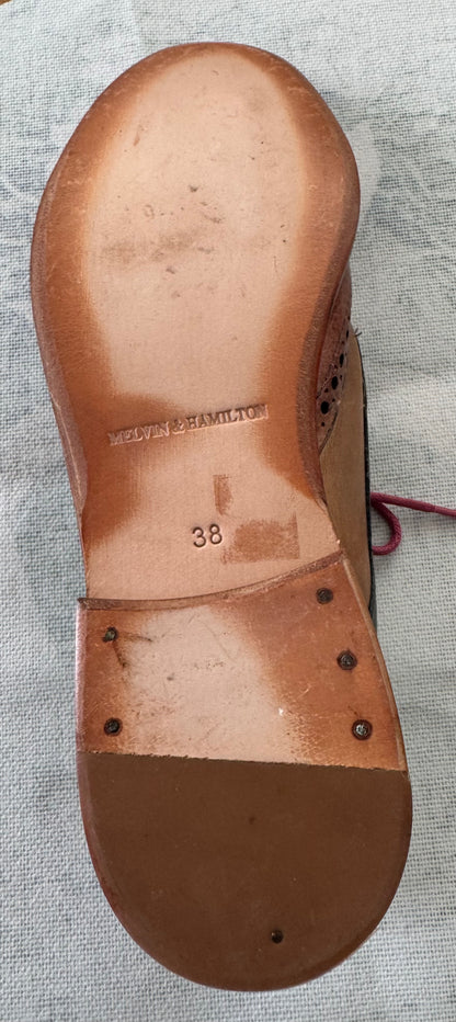 Ungetragene Derby Schuhe Gr. 38