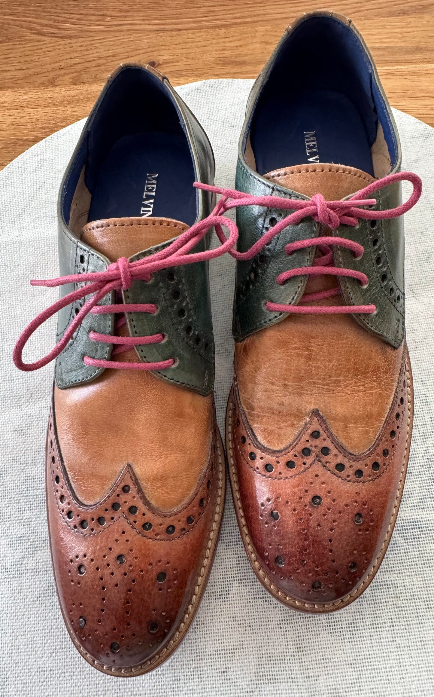 Ungetragene Derby Schuhe Gr. 38
