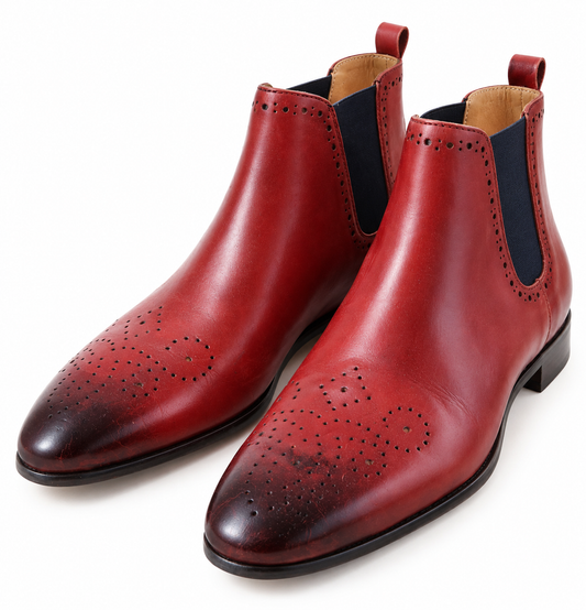 Bottines rouges « Sally » à vendre