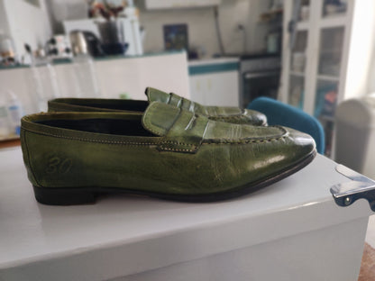 Mocassins vert