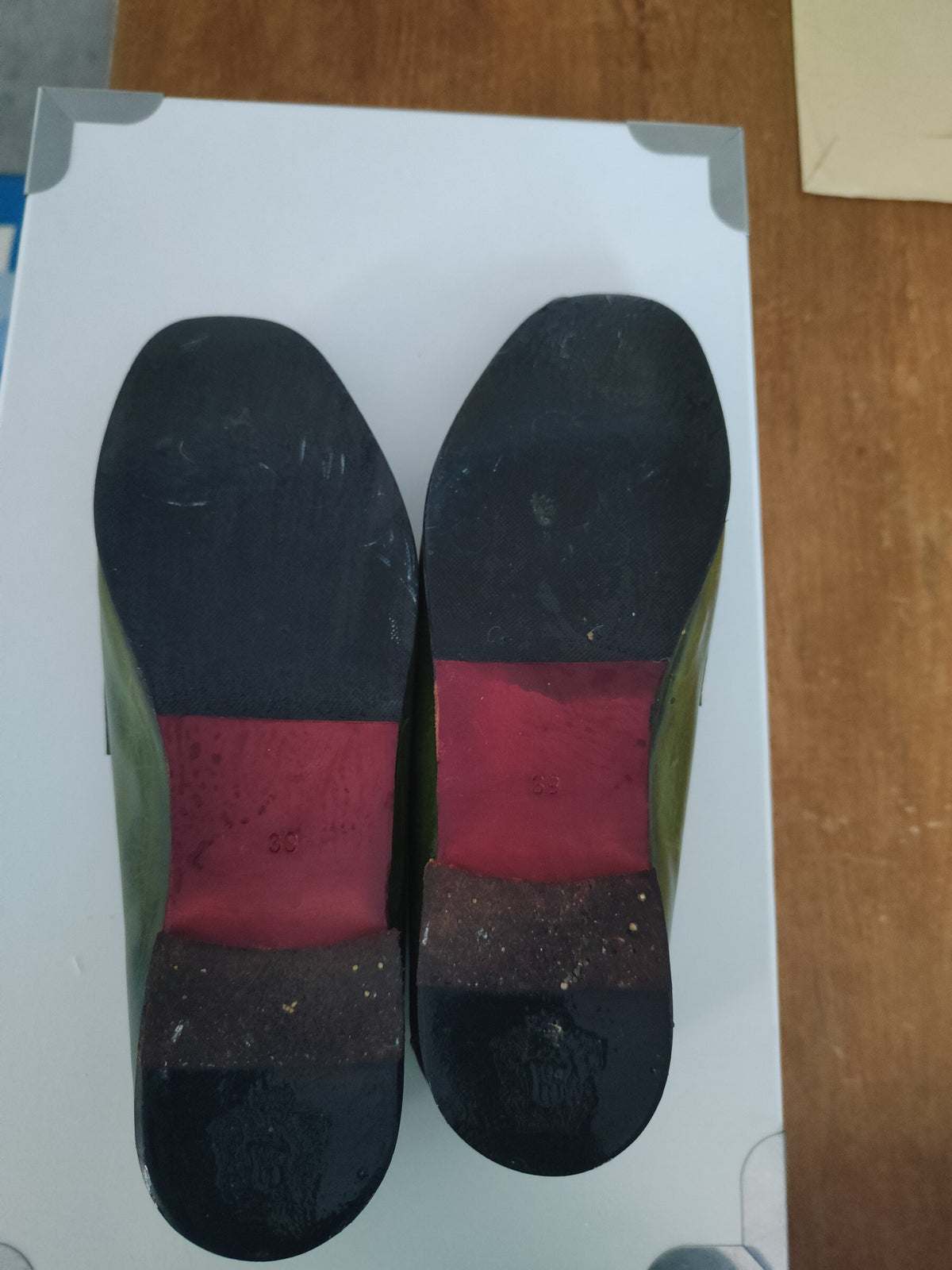 Mocassins vert