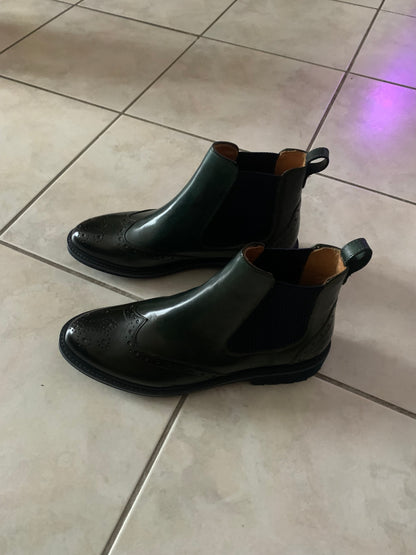 Verkauf grüne Stiefeletten