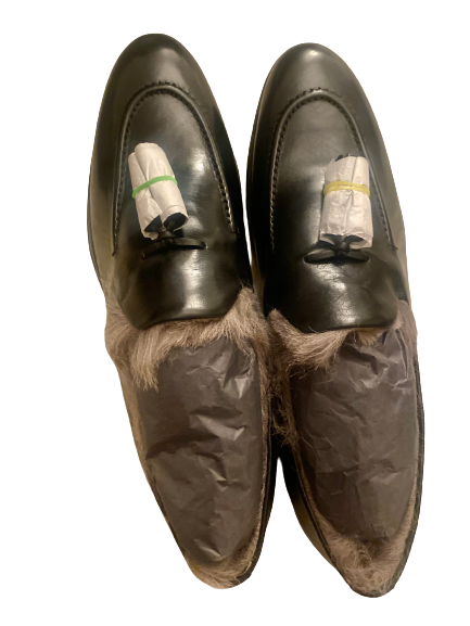 Black moccasins