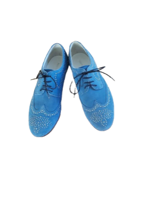 Blue derbies