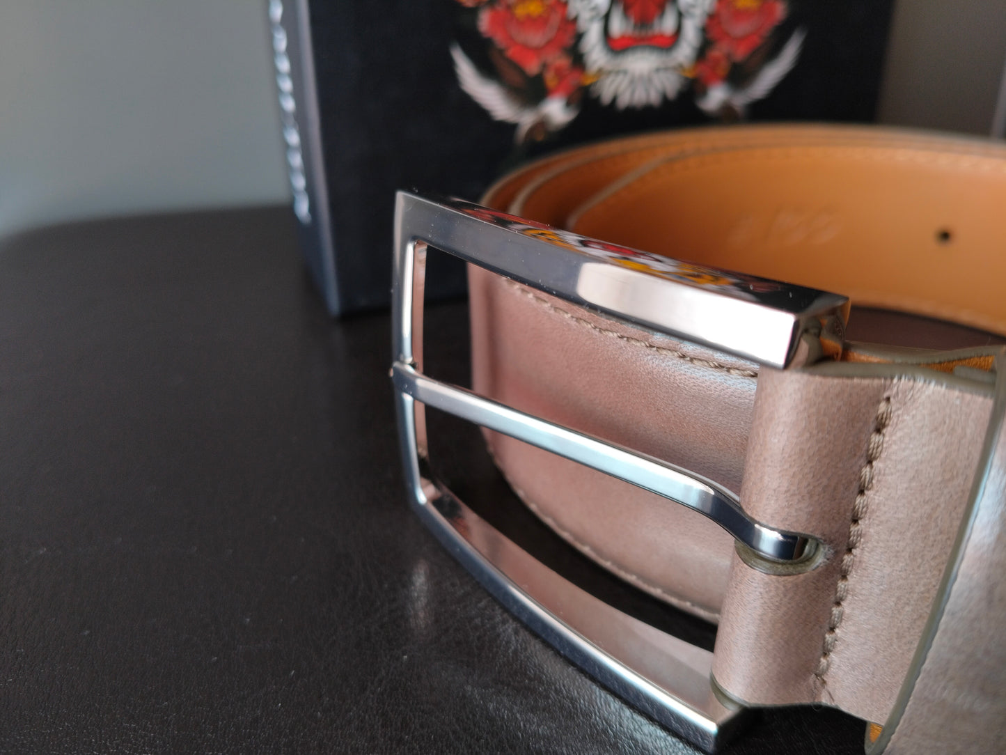 Belt Larry 1 color Crust Stone Classic size 100
