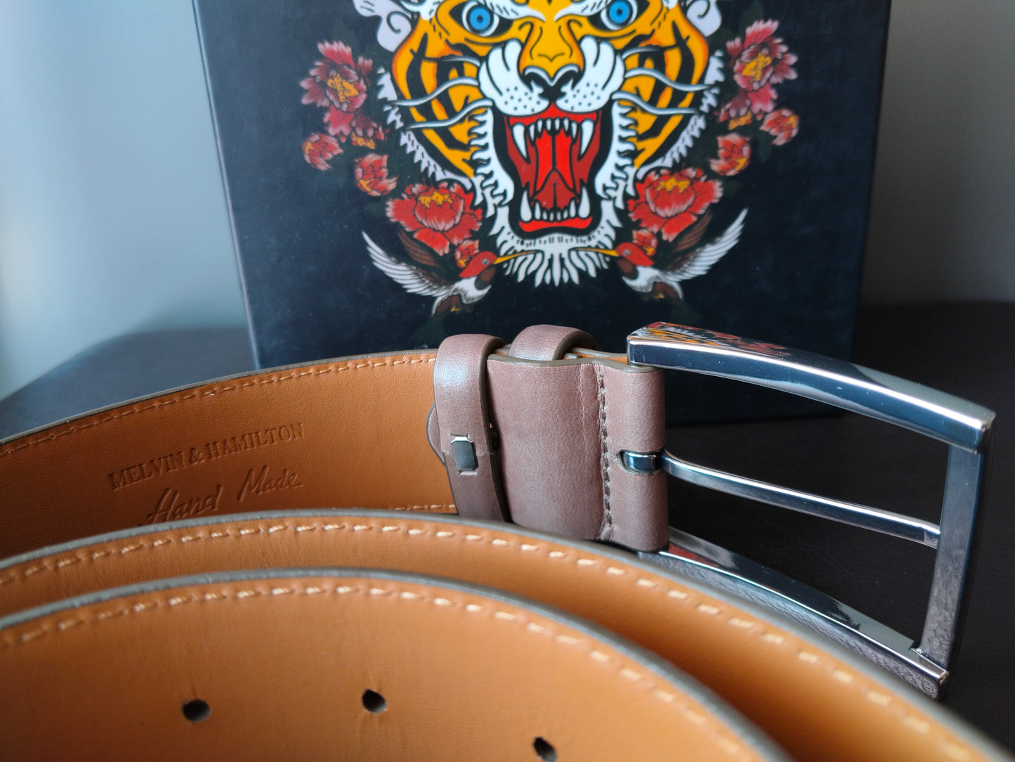 Belt Larry 1 color Crust Stone Classic size 100