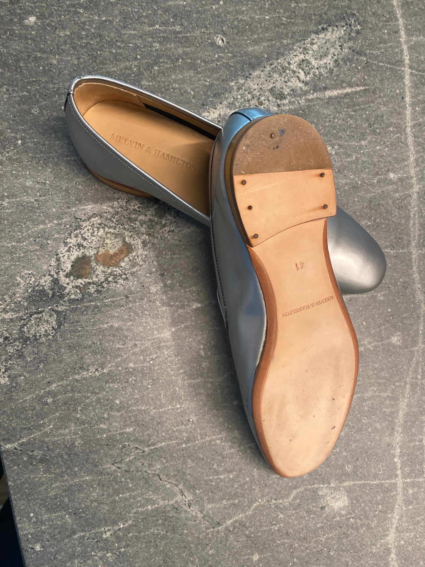 Mocassins gris