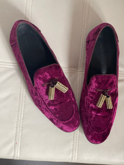 Mocassins violet