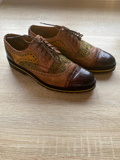 Henry 7 Croco Brown - Derby