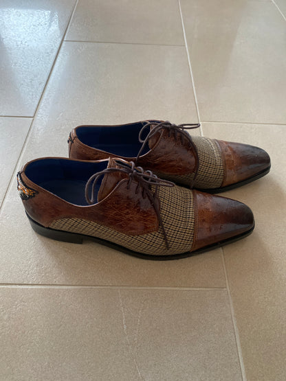 Derbies homme marron