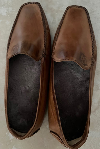 WOMEN'S BROWN LOAFERS