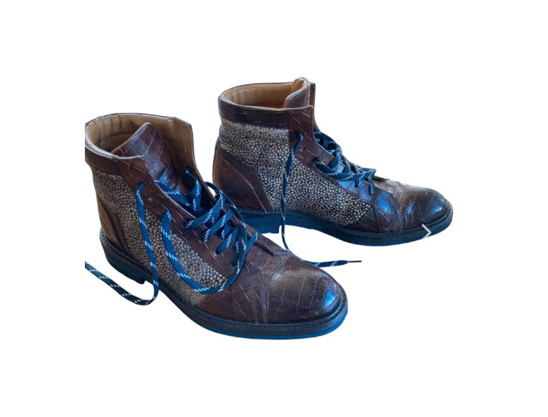 Schöne Lederstiefel